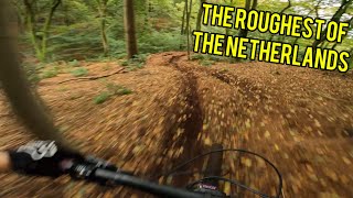 going BIG on the ROUGHEST trails near the NETHERLANDS  raw  enduro near the Netherlands [upl. by Schnorr416]