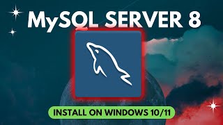 How to Install MySQL Server 8 on Windows 10  11 [upl. by Jalbert]