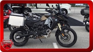 2016 BMW F 800 GS Adventure Motorcycle Review [upl. by Ellerrad]