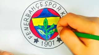 Fenerbahçe logosu çizimi [upl. by Ally]