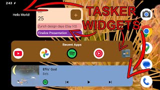 Tasker  Widgets v2  Totally Customizable Widgets on Your Home Screen [upl. by Sweatt]