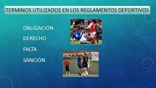 MODOS Y TIEMPOS VERBALES EN LOS REGLAMENTOS DEPORTIVOS [upl. by Nairda]