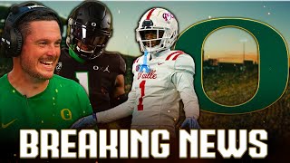 Oregon Ducks Just Landed The SCARIEST Wide Receiver In High School Football [upl. by Ellebanna]