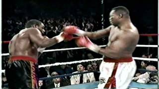 Oliver McCall vs Larry Holmes highlights [upl. by Groome]