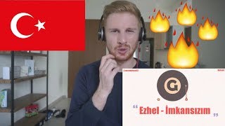 Ezhel  İmkansızım 7YÜZ  TURKISH RAP REACTION [upl. by Nnylassej365]