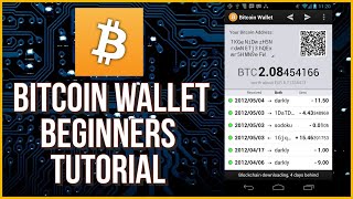 Bitcoin Wallet Tutorial How to Use Bitcoin Wallet App for Beginners 2023 Update [upl. by Enitsirc]