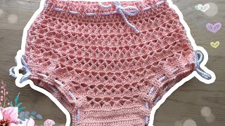 CUBRE PAÑAL CORAL TEJIDO A CROCHET [upl. by Feenah238]