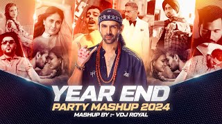 PARTY MASHUP 2024  Year End Party Mix 2024  VDj Royal amp Muzical Codex  New Year 2025 Mashup [upl. by Esirehc409]