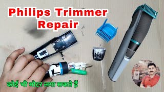 How To Repair Philips Trimmer Not working Problem  Philips Trimmer Repair [upl. by Epuladaugairam604]