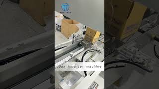 Poly Bag Inserter Machine Small carton bagging machine snack packaging machine Food packaging [upl. by Valerle]