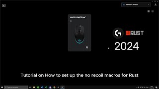 New Tutorial Logitech No recoil macro script [upl. by Anivol]