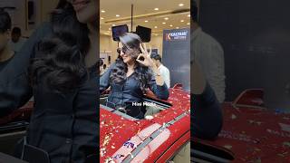 Jabardasth Varsha cute moments at suzuki showroom minimedia jabardasthvarsha varshajabardasth [upl. by Ahsieym900]