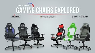 Gaming Chairs Explored  Whats right for you [upl. by Covell]