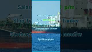 Chief Officer for Product Tanker with salary 8200 USD  Maritime Union Shorts [upl. by Nitnelav200]