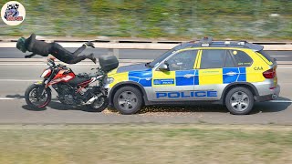 15 Shocking Moments Of Motorcycle Got Instant Karma  Motorcycle Crash Compilation [upl. by Aicac]