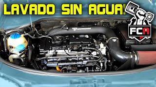 COMO LAVAR BIEN EL MOTOR DEL AUTO SIN AGUA QUEDA COMO NUEVO [upl. by Chil735]