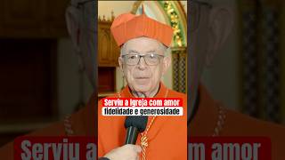 Cardeal Raymundo Damasceno Arcebispo emérito de Aparecida sobre falecimento de Monsenhor João Clá [upl. by Laehcor935]