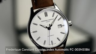 Frederique Constant Classics Index Automatic FC303NS5B6 [upl. by Atirb836]