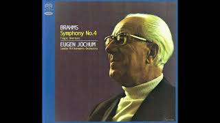 Johannes Brahms Symphony No 4 in E minor Op 98 LPO Eugen Jochum Rec 1976 [upl. by Namlaz]