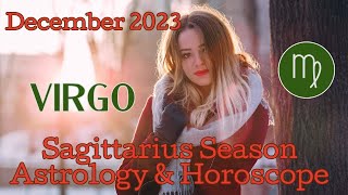 ⭐️ Virgo ♍️ December 2023 Astrology amp Horoscope ⭐️ [upl. by Joses]