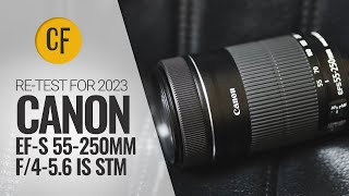 Rereview for 2023 Canon EFS 55250mm IS STM on an EOS R7 [upl. by Nirual]