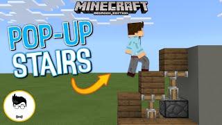 Minecraft BE TINY POP UP STAIRCASE PEXboxPS4Windows10Switch [upl. by Ecaidnac]