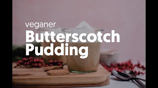 Veganer Butterscotch Pudding [upl. by Silvester]