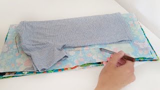 Einfacher kannst du kein Shirt nähen 🤩 Nähanleitung ohne Schnittmuster  Für Anfänger DIY [upl. by Fusuy]