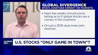 US stocks seem to be only game in town right now says BTIGs Jonathan Krinksy [upl. by Letsirc]