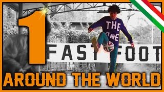 Tutorial Football Freestyle  quotAround The Worldquot  FAST FOOT CREW [upl. by Yellat36]