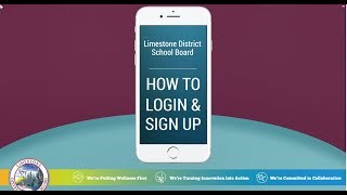 LDSB SchoolMessenger App Tutorial How to Sign Up amp Log In [upl. by Aihcropal]