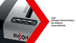 Rexel MC6SL Slimline WhisperShred™ Aktenvernichter DE [upl. by Neesay978]