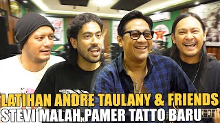 STEVIE ITEM PAMER TATTO BARU ANDRE ENO RANDY KAGET MAKNANYA DALAM BANGET [upl. by Ojyram]