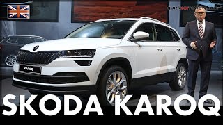 2017 SKODA Karoq World Premiere of the new SKODA SUV  Test  Review  Car  English [upl. by Spiros]