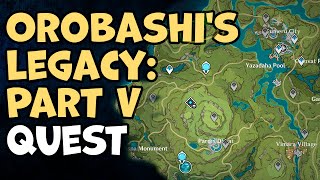 Orobashis Legacy Part V5 Quest Genshin Impact [upl. by Trauner]