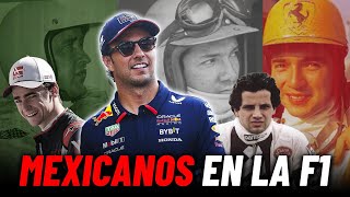 Todos los PILOTOS MEXICANOS que han CORRIDO en La FÓRMULA 1 [upl. by Aidyn612]