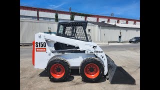 Bobcat S150 Wheeled Skid Steer 422 [upl. by Conny]