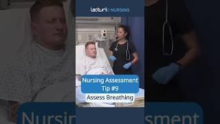 🌬️ How to Perform a Breathing Assessment NursingSkills BreathingCheck nlcex [upl. by Donegan]