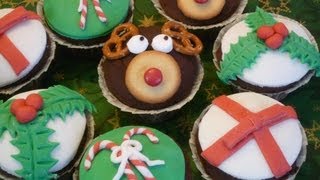 Weihnachts Cupcakes Christmas Cupcakes [upl. by Swift]