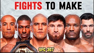 Every fight to make after UFC 307 for each fighter [upl. by Dahaf]