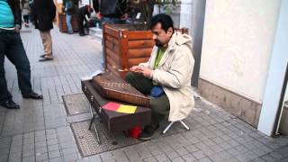 Beyoğlu Sokak Müziği Santur Bijan Behkam [upl. by Liva263]