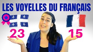 Les voyelles du français France vs Québec [upl. by Warde]