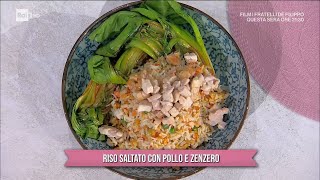 Riso al salto con pollo e zenzero  È sempre mezzogiorno  16012024 [upl. by Su]