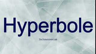 Hyperbole Pronunciation How to Pronounce Hyperbole  Clear and Easy Tutorial [upl. by Noel108]