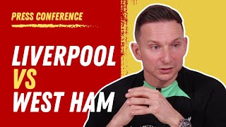 Liverpool vs West Ham  Pepijn Lijnders PreMatch Press Conference [upl. by Nnek]