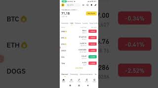 be alert  exchange usdt to btc  bnb to usdt binance  btc to usdt binance  binanceearning [upl. by Eislel]