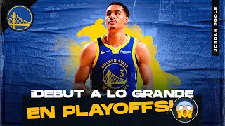 Jordan Poole iguala a Wilt Chamberlain y Mitch Richmond con el mejor debut en Playoffs [upl. by Frymire914]