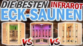 Die besten INFRAROT  ECKSAUNEN  Infrarot EckSaunakabinen Test  Home Deluxe Dewello Artsauna [upl. by Rednijar932]