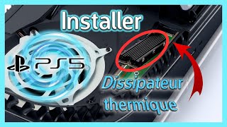 INSTALLER UN DISSIPATEUR THERMIQUE SUR SSD M2 PS5  Guide Complet [upl. by Llerad973]