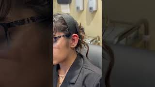 Your dream industrial piercing painlessly industrialpiercing earpiercing nosepiercing [upl. by Dorrie499]